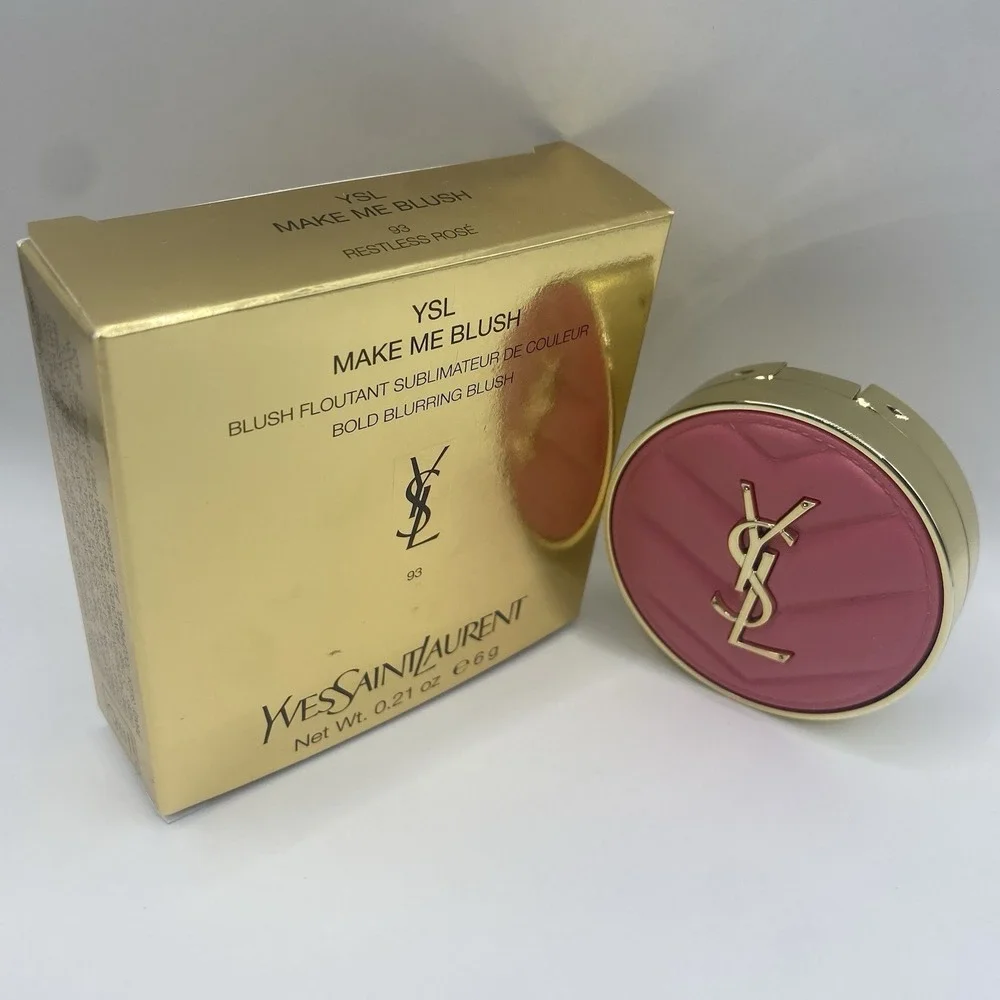 Yves Saint Laurent YSL Make Me Blush 24H Buildable Powder Blush 93 Restless Rose